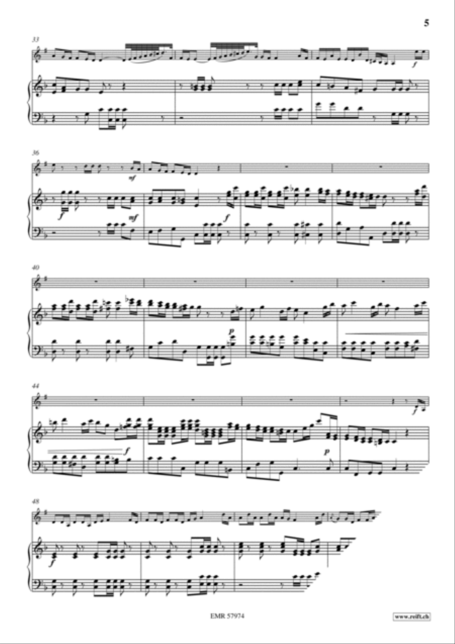 Concerto in F Major Cornet scores gallery preview page 7