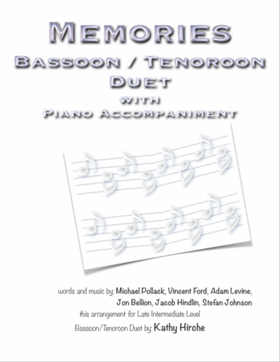 Memories Woodwind Ensemble scores gallery preview page 1