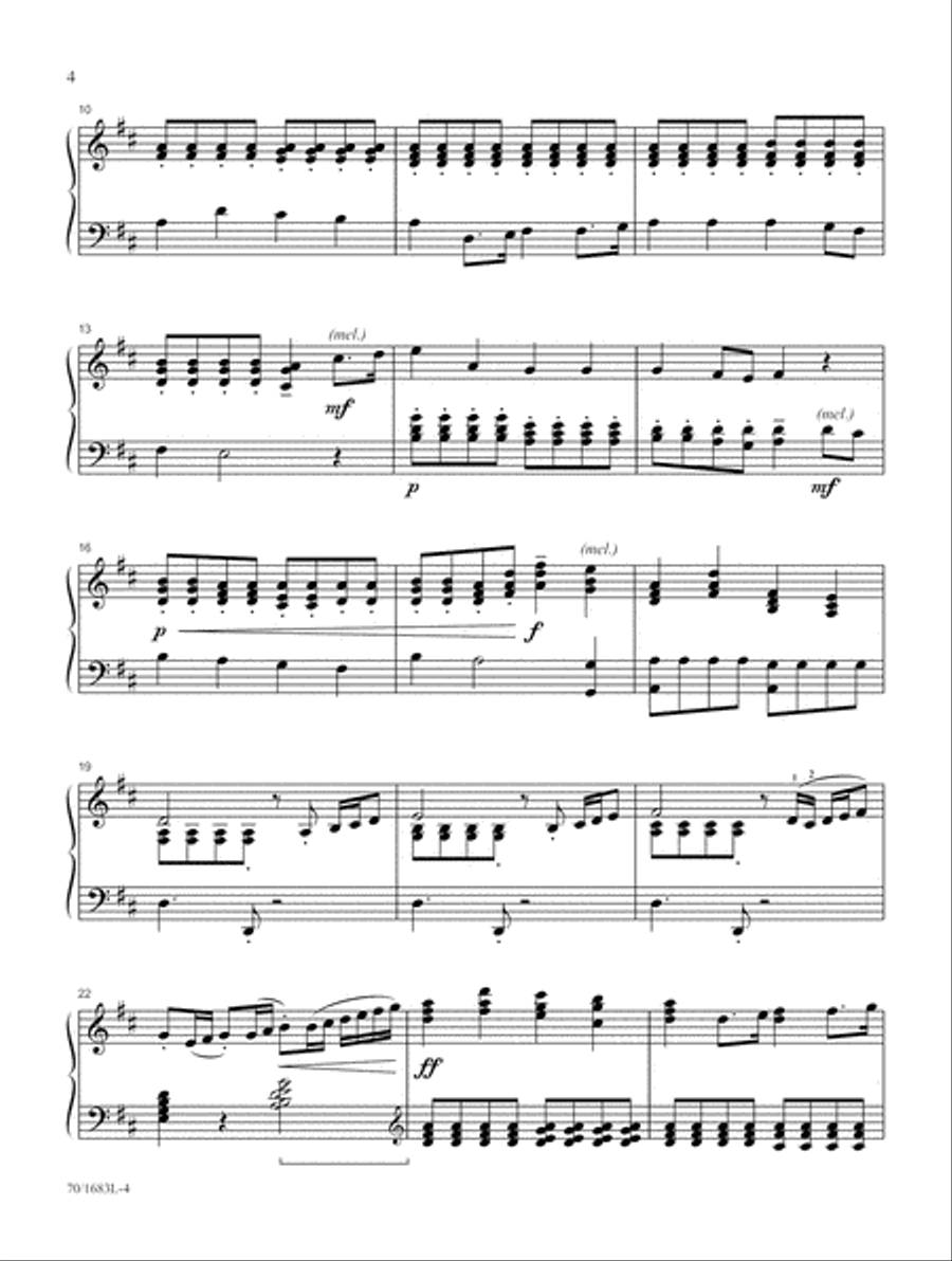 The International Carol Library - British Isles Piano Solo scores gallery preview page 4