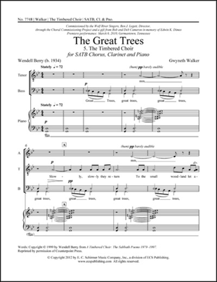 The Great Trees: 5. The Timbered Choir