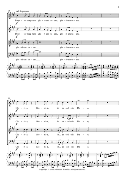 Mass, Op. 2 - 'Gloria' image number null