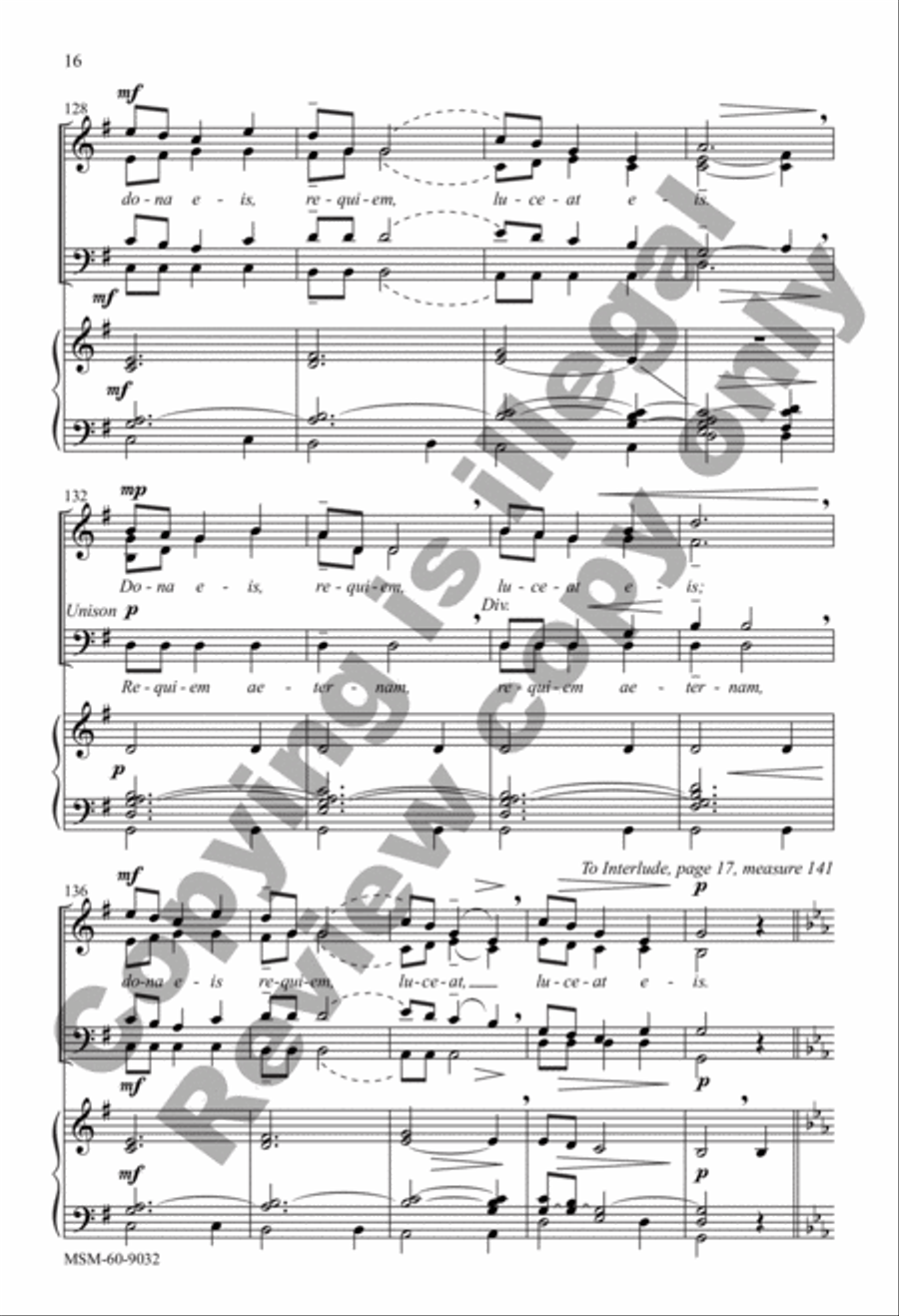 The Church's One Foundation 4-Part scores gallery preview page 15
