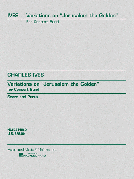Variations on “Jerusalem the Golden”