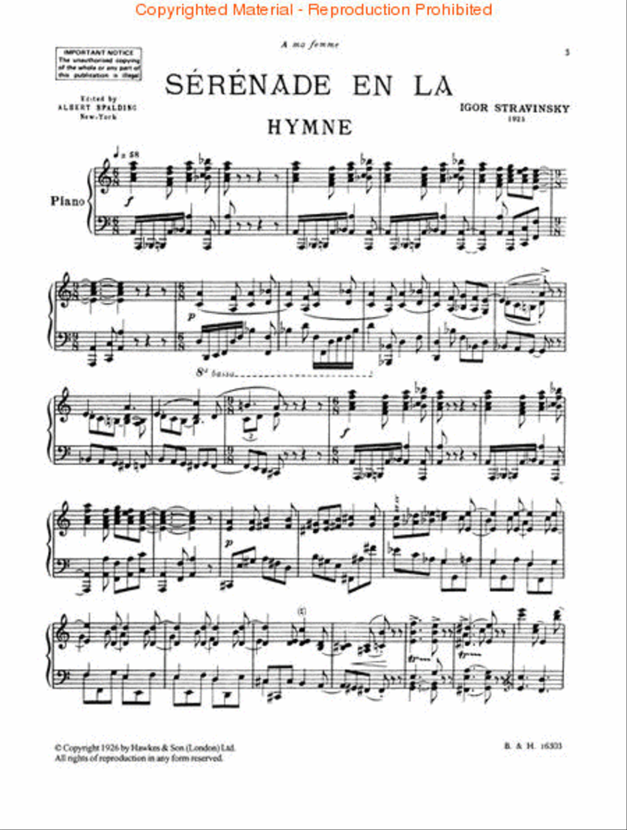 Serenade in A Piano Solo scores gallery preview page 2