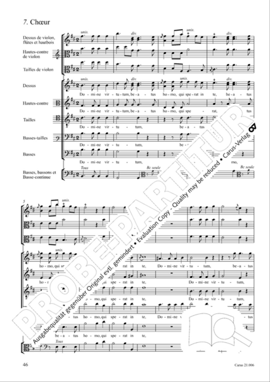 Quam dilecta tabernacula Men's Choir scores gallery preview page 47