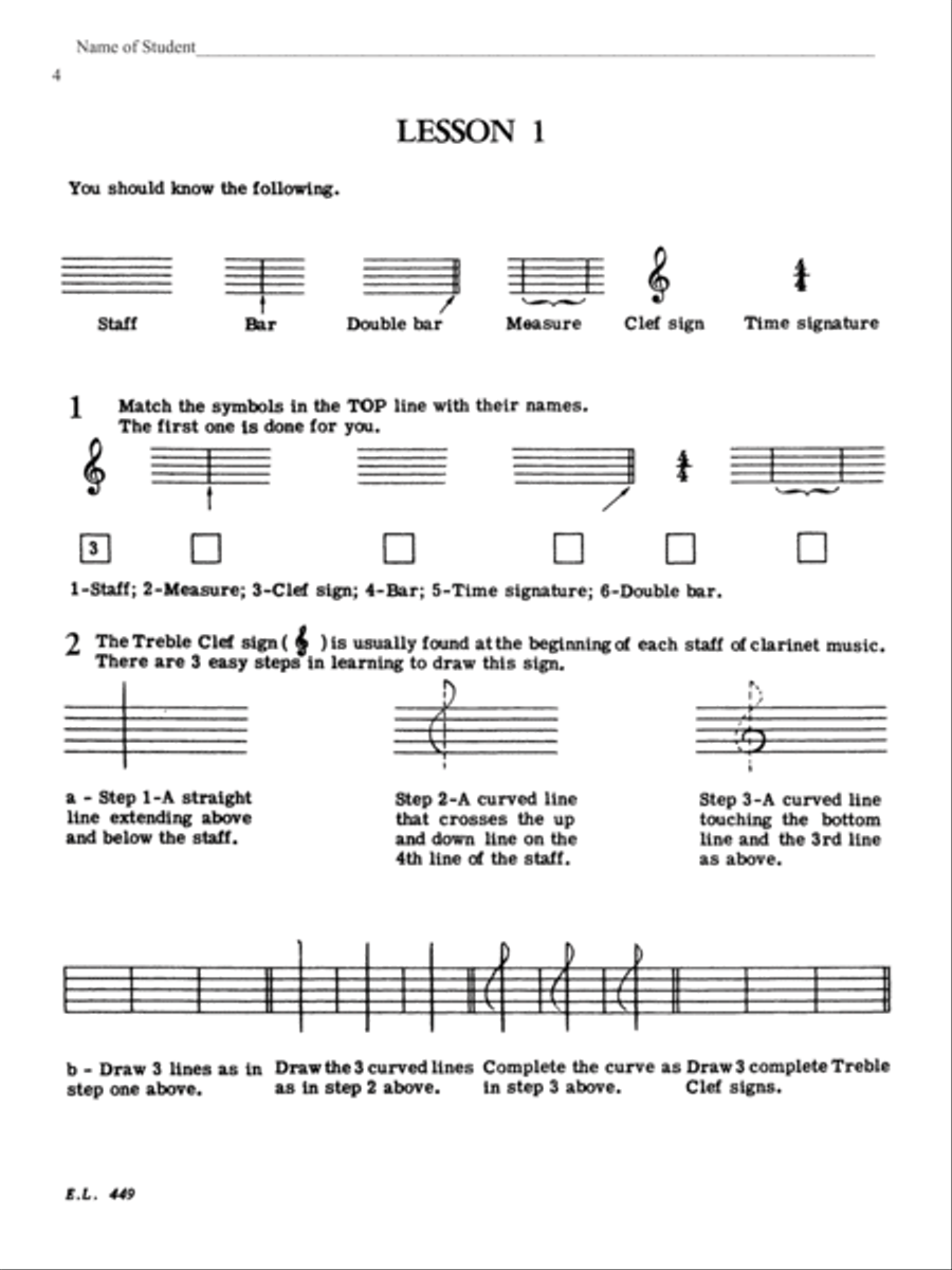 Note Spellers Concert Band Methods scores gallery preview page 2