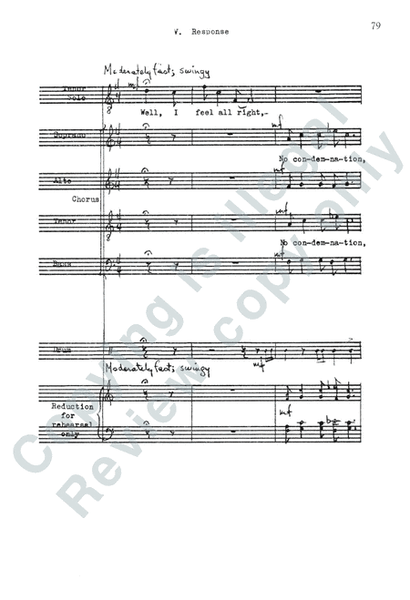 Sermon from the Mountain (Martin Luther King, Jr.) (Vocal Score)