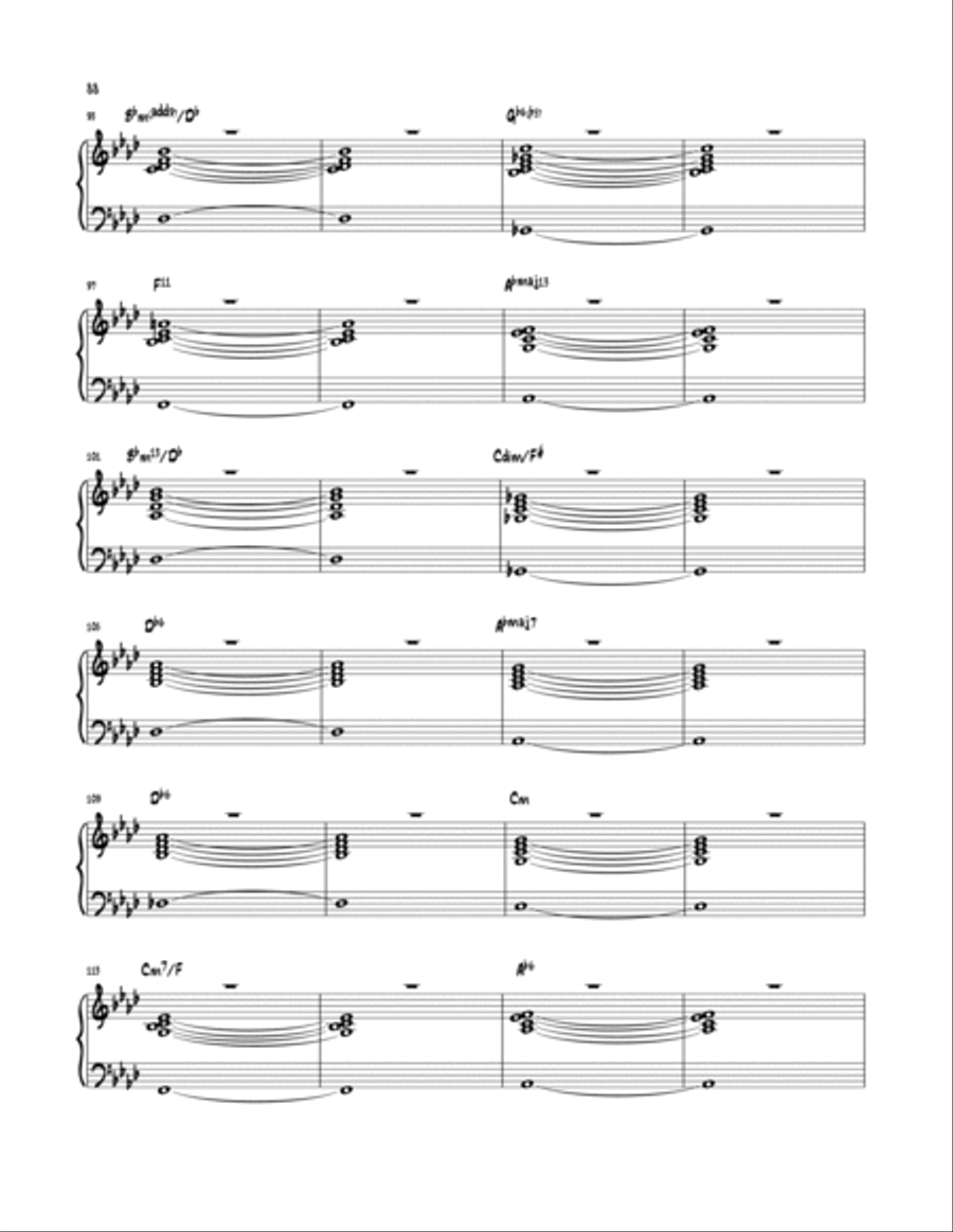 Radioactive Piano scores gallery preview page 5