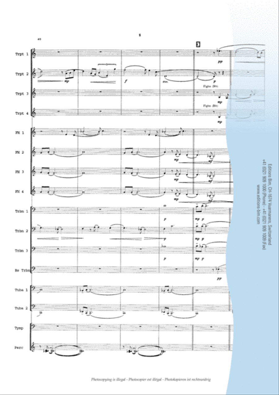 Reflections on a Dance Horn scores gallery preview page 9