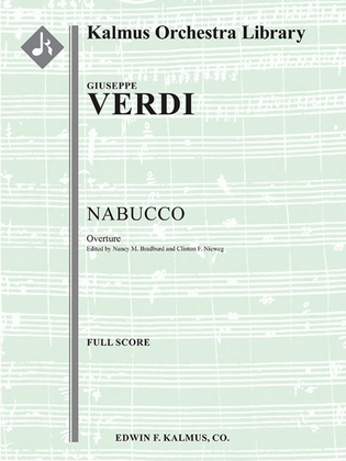 Book cover for Nabucco: Overture