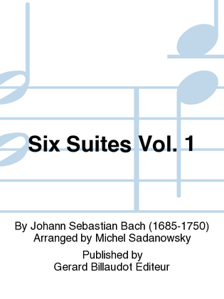Book cover for Six Suites, Vol. 1