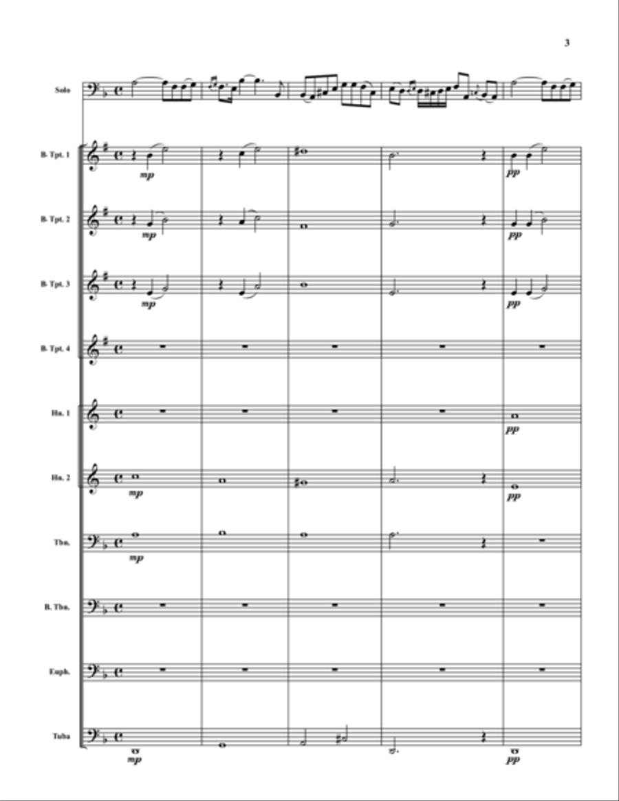 Czardas Czardas Brass Ensemble scores gallery preview page 3