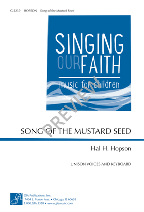 Book cover for Song of the Mustard Seed