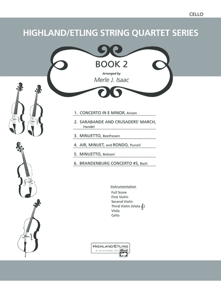 Highland/Etling String Quartet Series: Set 2: Cello