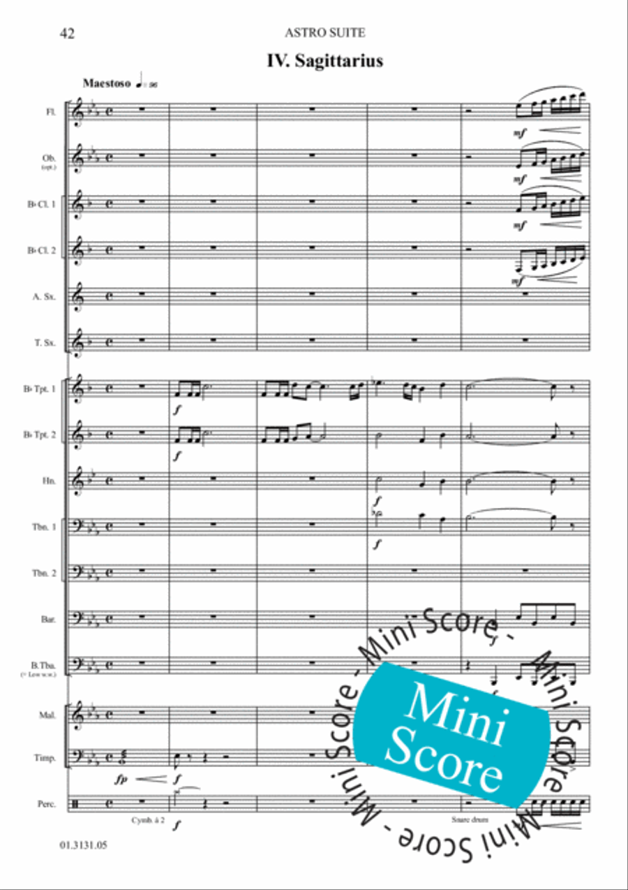 Astro Suite Astro Suite Concert Band scores gallery preview page 48