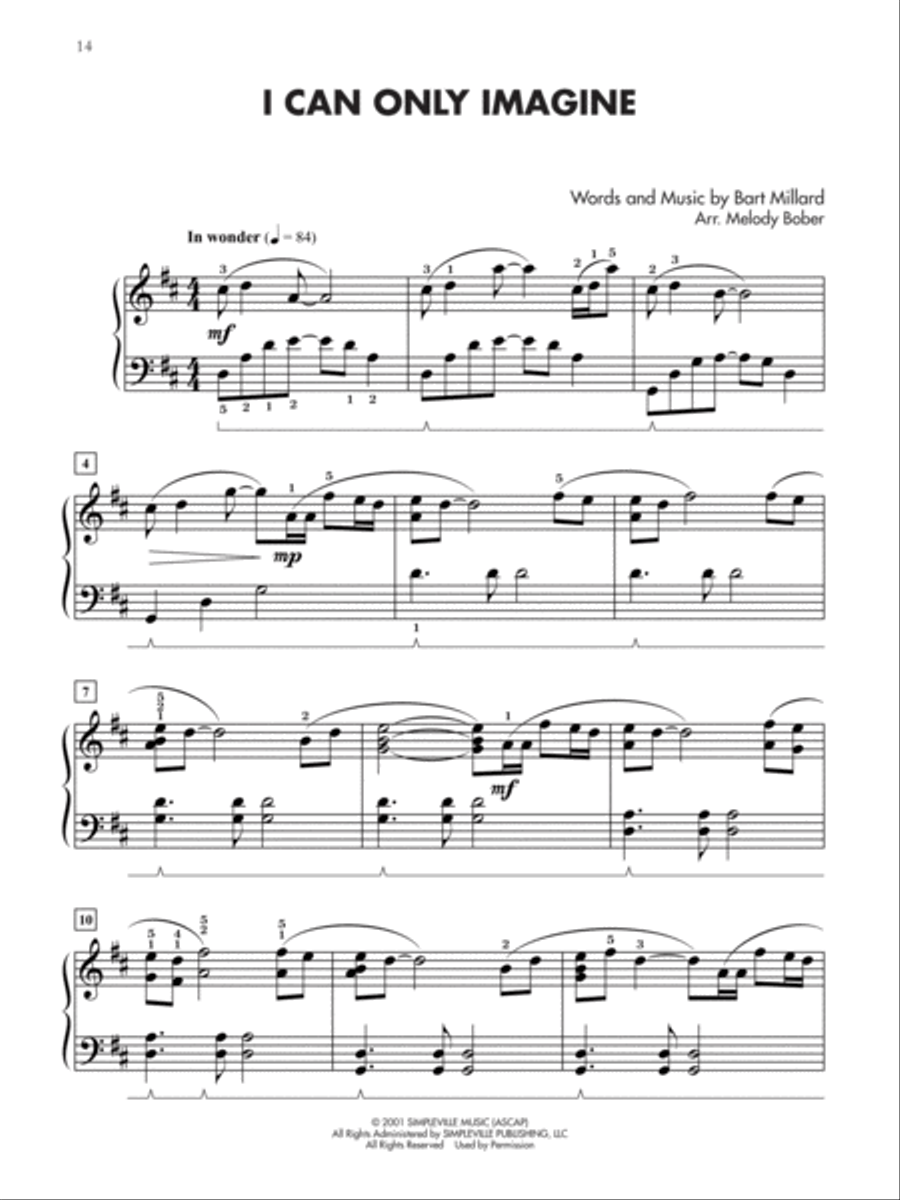 Christian Hits for Teens, Book 2 Piano Solo scores gallery preview page 8