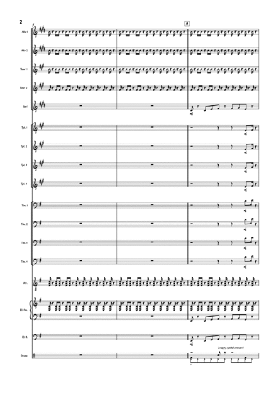 Lingus Jazz Ensemble scores gallery preview page 3
