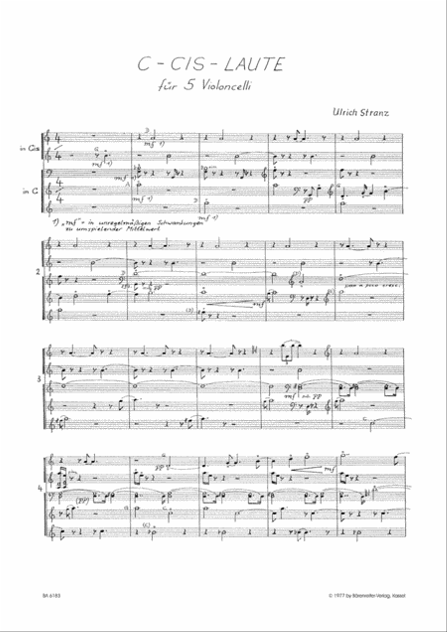 <br>Sheet music extract