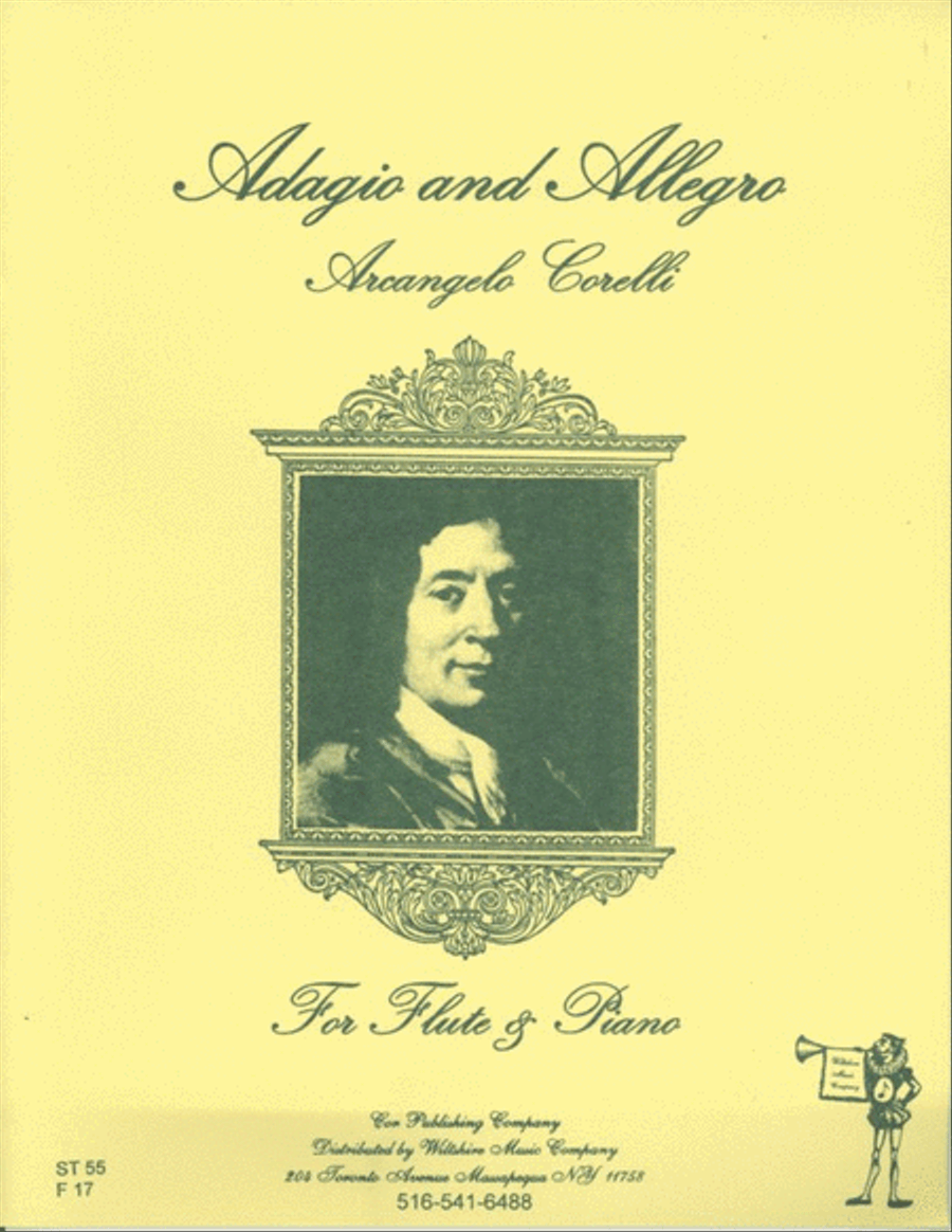 Adagio & Allegro Flute Solo scores gallery preview page 1