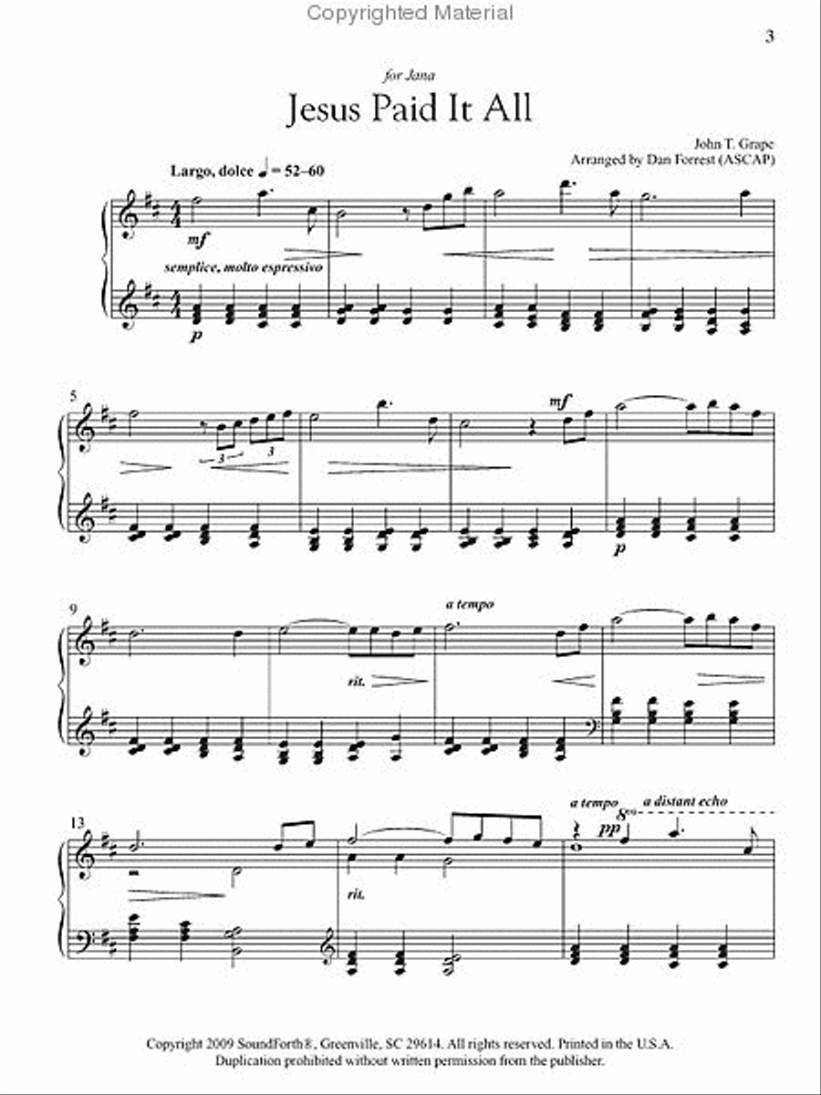 In Remembrance In Remembrance Piano Solo scores gallery preview page 3