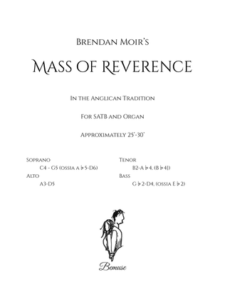 Book cover for Mass of Reverence (Anglican Tradition) (PDF)
