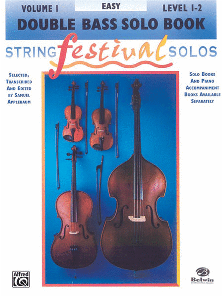 String Festival Solos, Volume 1 Double Bass scores gallery preview page 1