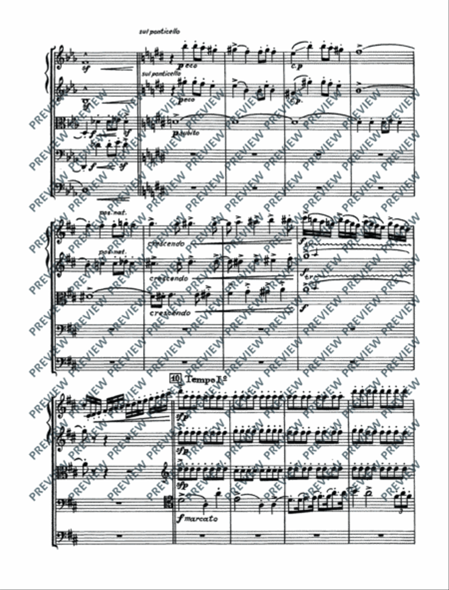Quartet in D Quartet in D String Quartet scores gallery preview page 15