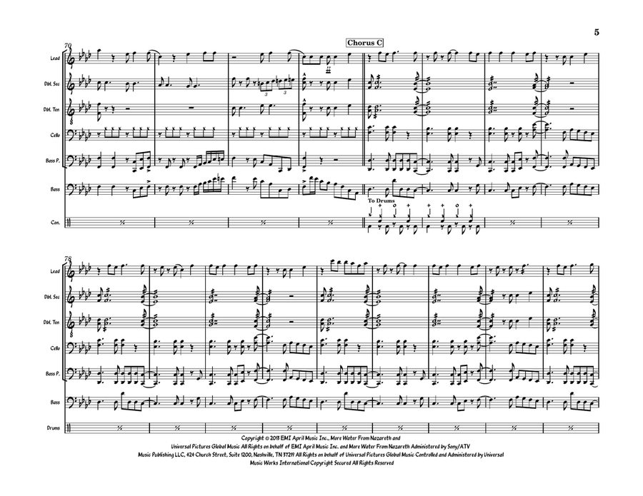 Happy Happy Steel Drum Band scores gallery preview page 5
