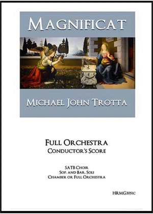Magnificat Full Orchestra Score