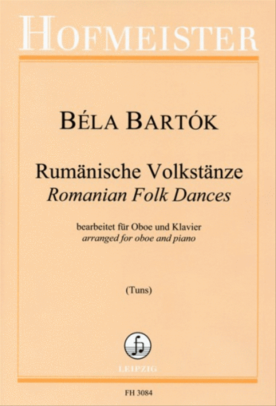 Rumänische Volkstänze Piano scores gallery preview page 1