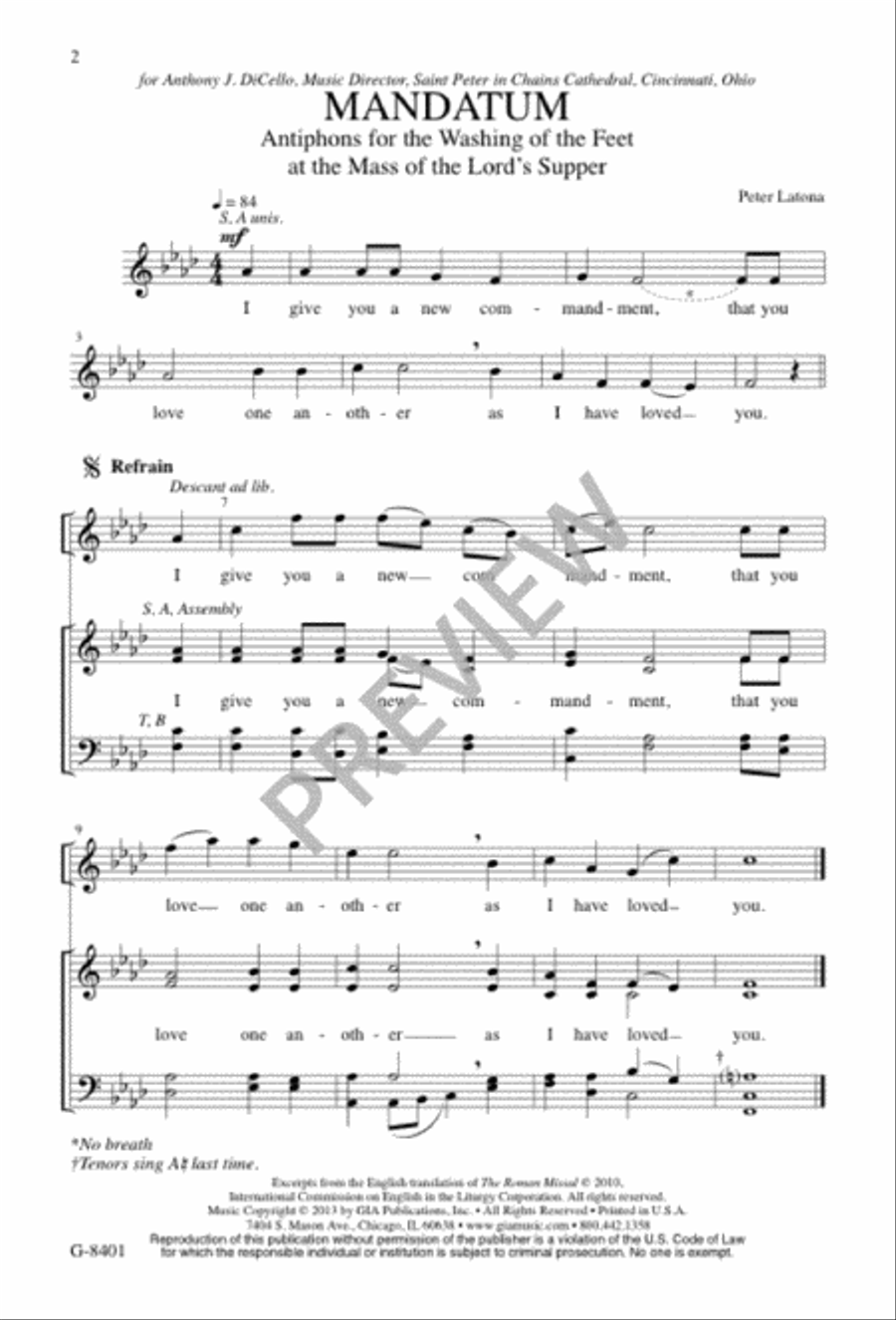 Mandatum 4-Part scores gallery preview page 2