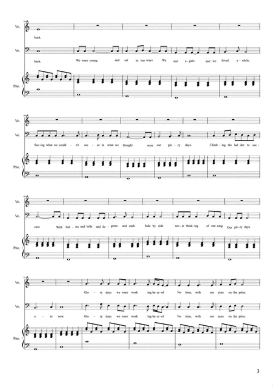 Glory Days Small Ensemble scores gallery preview page 3