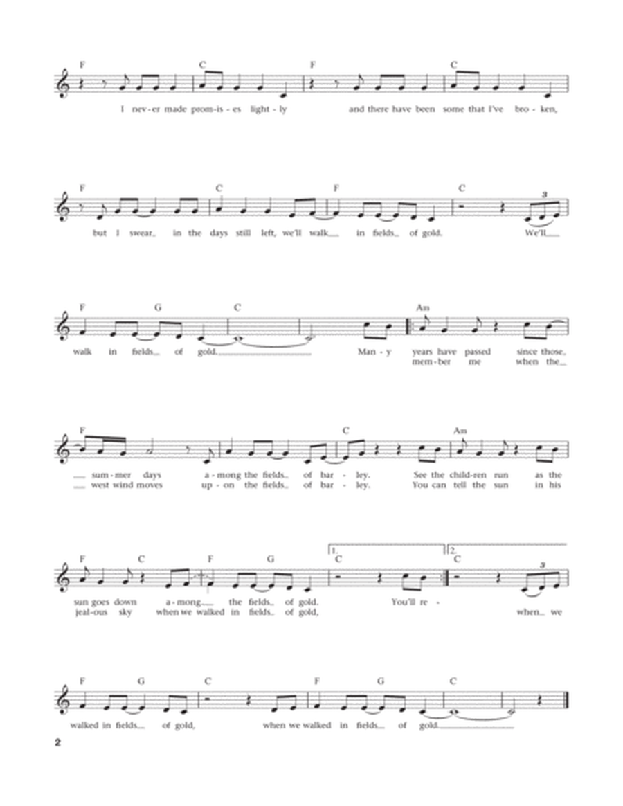 Fields Of Gold (from The Daily Ukulele) (arr. Liz and Jim Beloff)