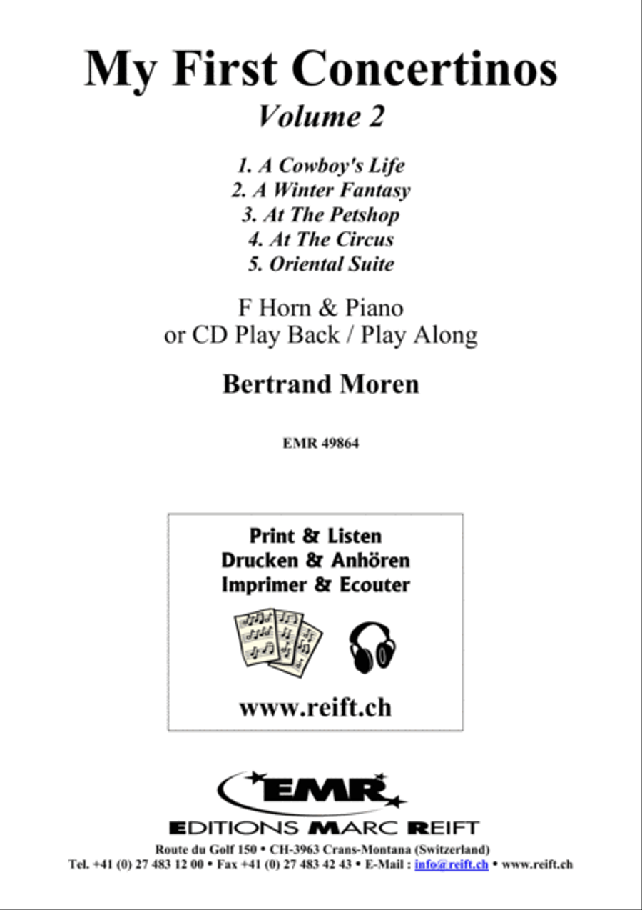 My First Concertinos Volume 2 Horn scores gallery preview page 2