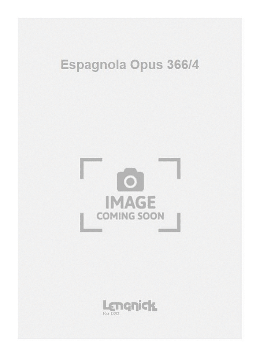 Espagnola Opus 366/4