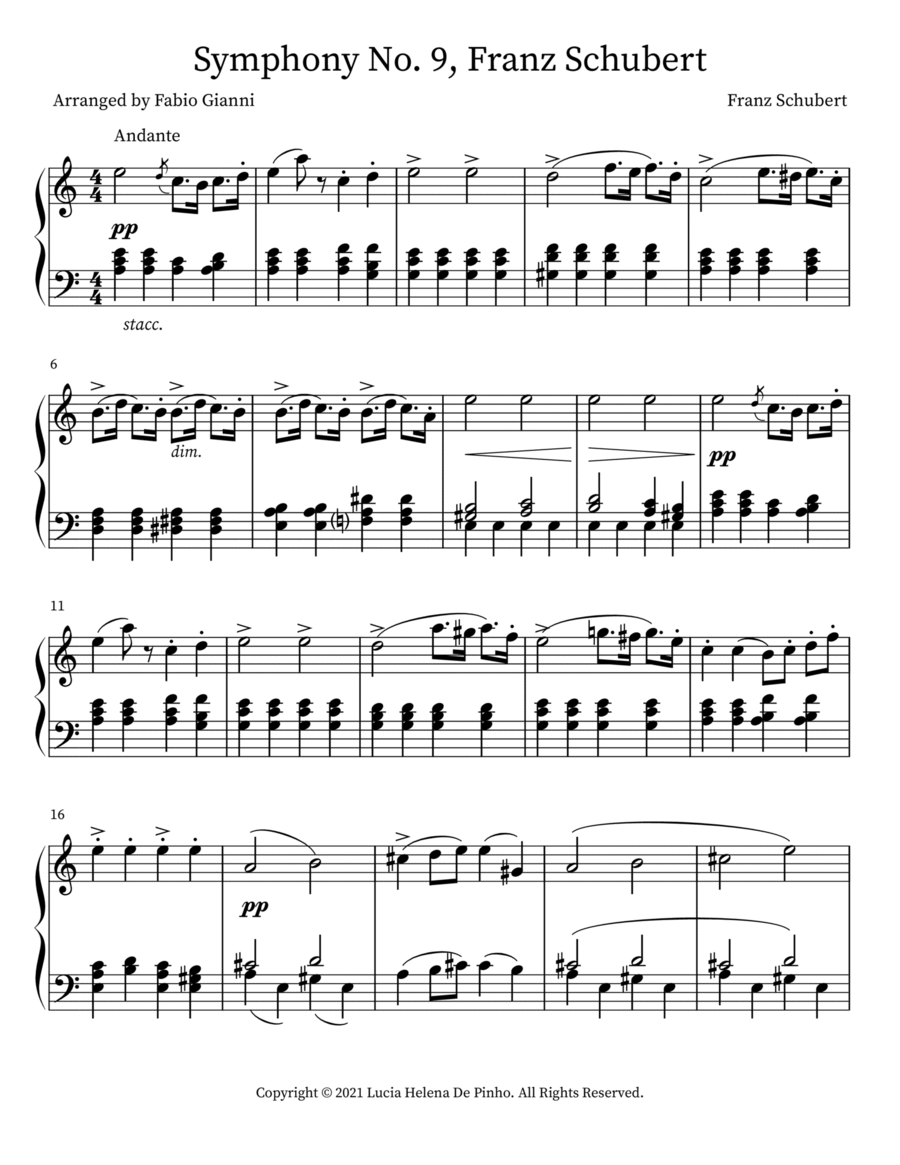 Symphony No. 9, Franz Schubert