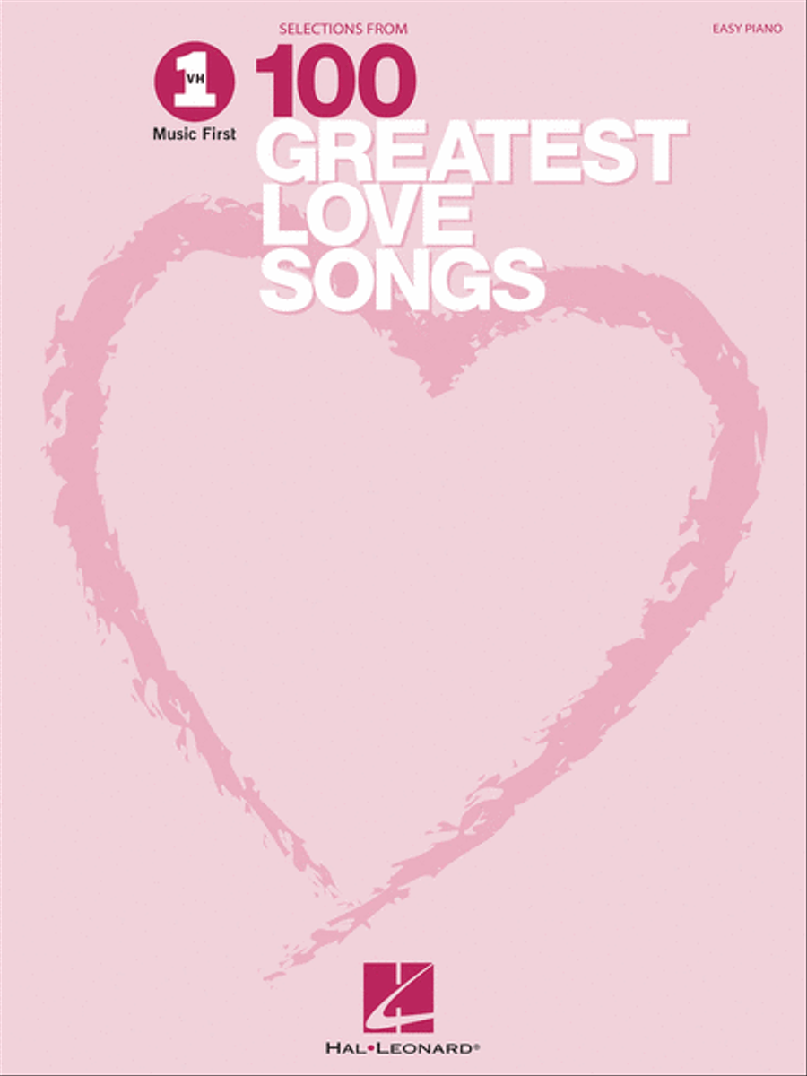 VH1's 100 Greatest Love Songs Easy Piano scores gallery preview page 1