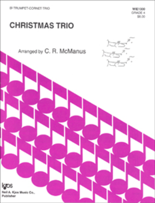 Book cover for Christmas Trio, Trumpet/Cornet