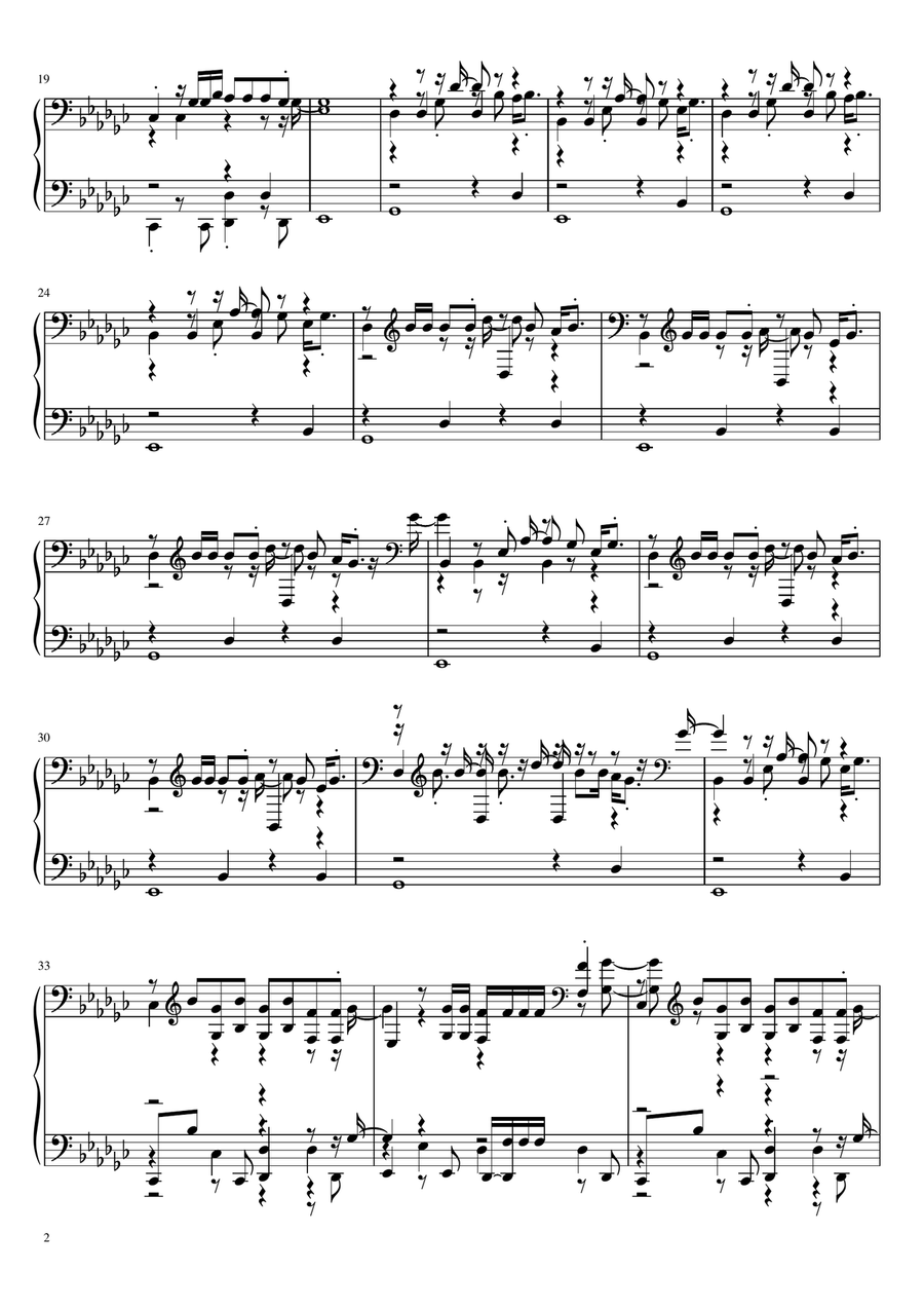 Exile A Cappella scores gallery preview page 2