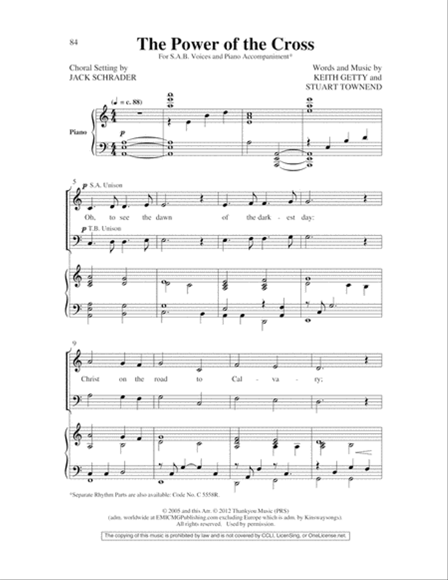 Easy Settings 2 3-Part scores gallery preview page 86