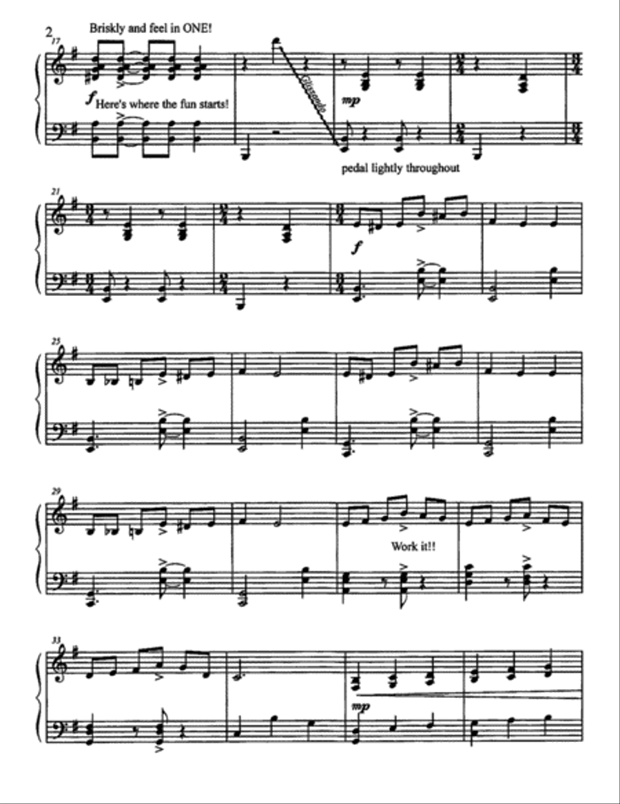 My Favorite Things Piano Solo scores gallery preview page 3