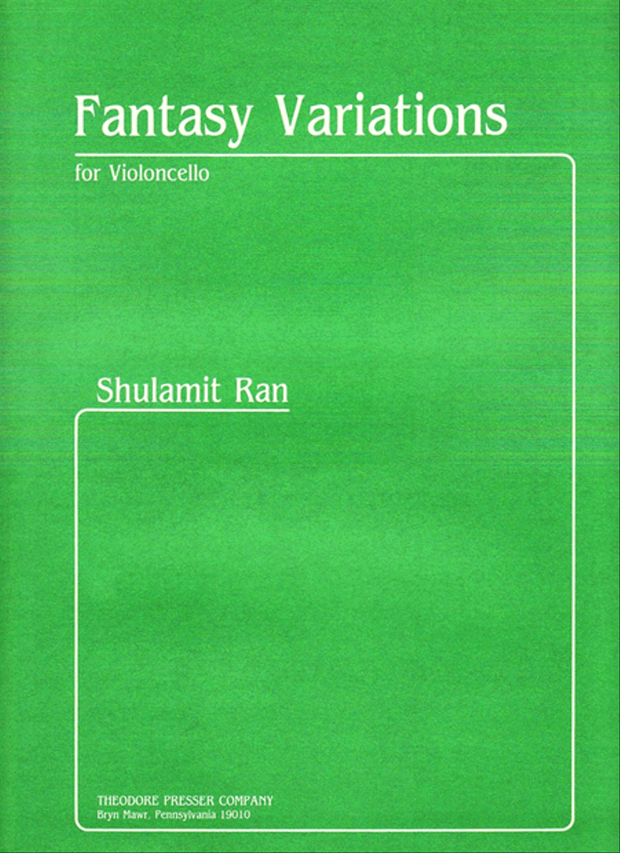 Fantasy Variations Chamber Music scores gallery preview page 1