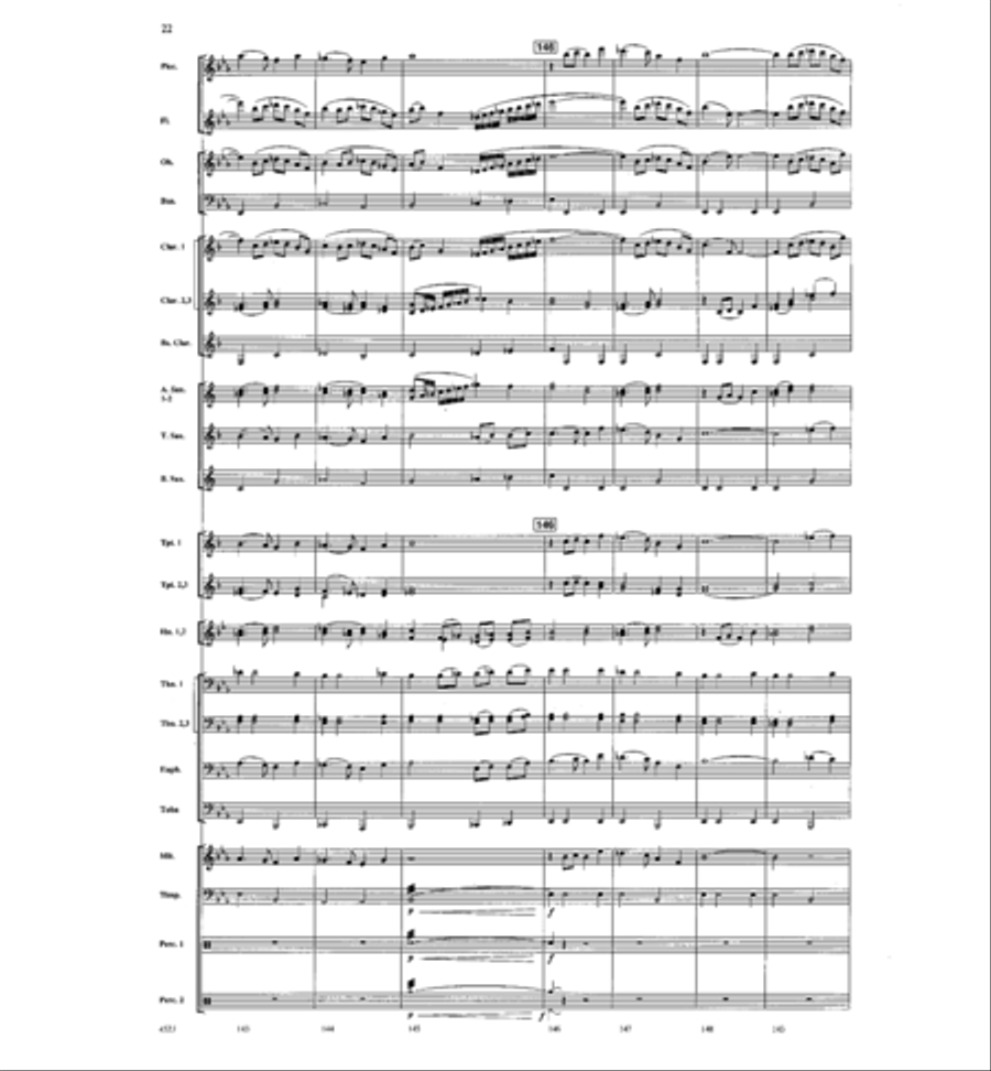 Skyscapes Skyscapes Concert Band scores gallery preview page 22