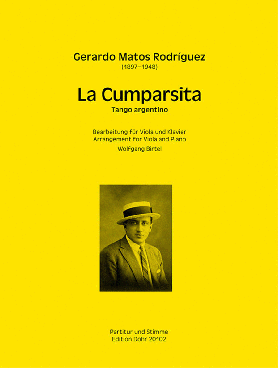 La Cumparsita -Tango argentino- (für Viola und Klavier)