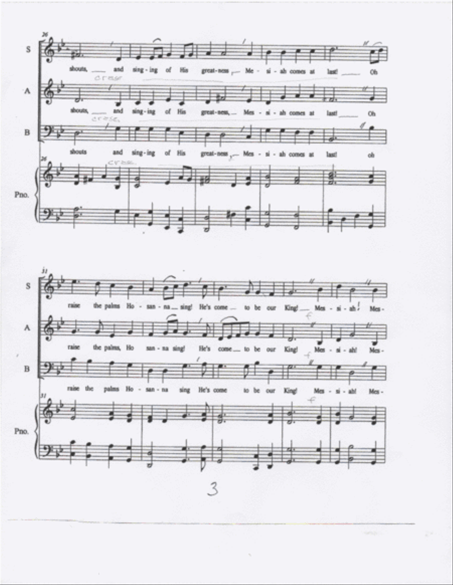 Whispers from the Shadows 3-Part scores gallery preview page 3