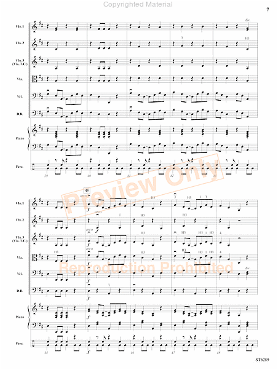 Calypso Sea String Orchestra scores gallery preview page 8