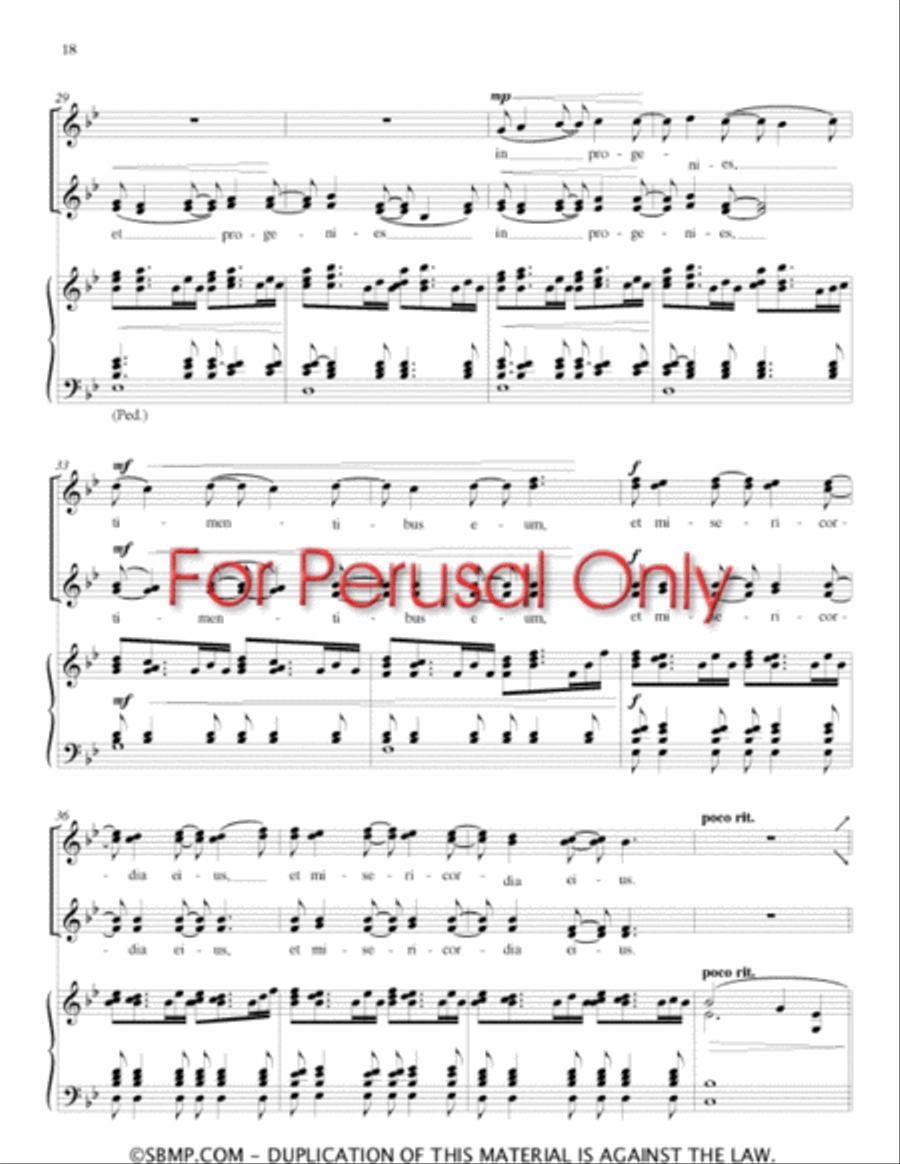 Magnificat - SSAA Choral Book SSAA scores gallery preview page 21