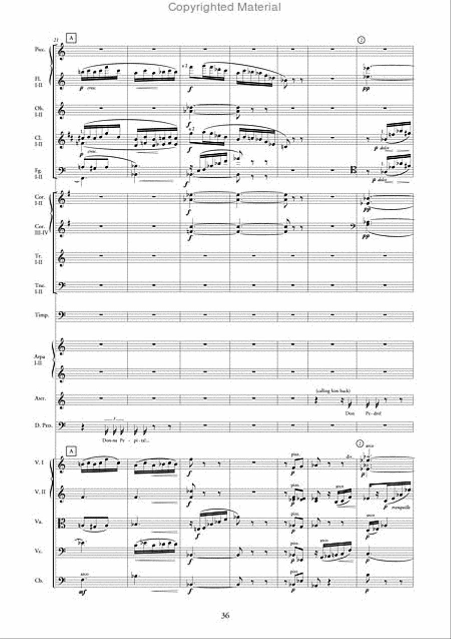 Pepita Jiménez (2 vols.) Harp scores gallery preview page 5