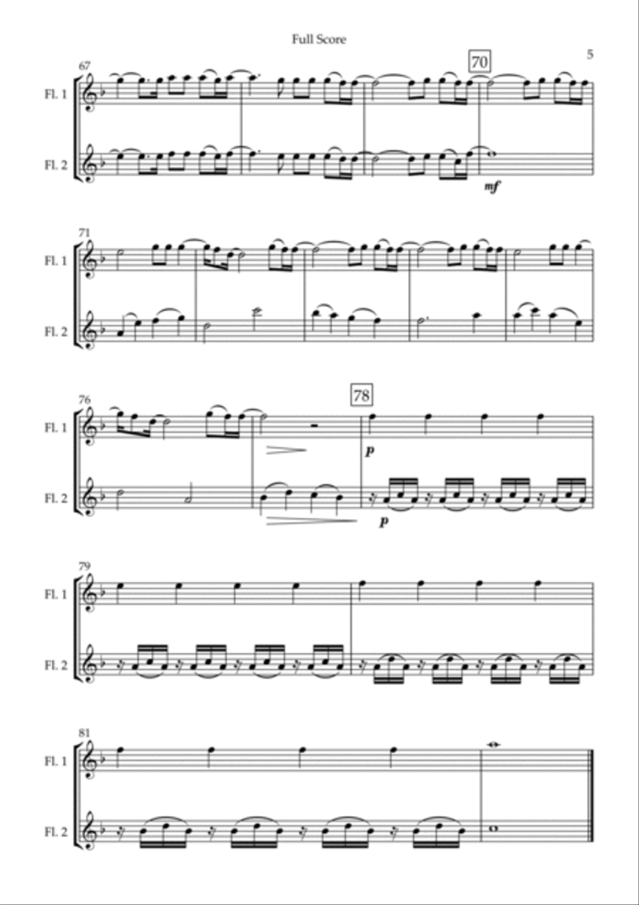 You Say Woodwind Duet scores gallery preview page 5