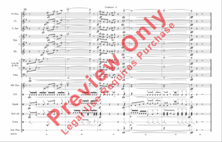 Soul Man Soul Man Marching Band scores gallery preview page 9